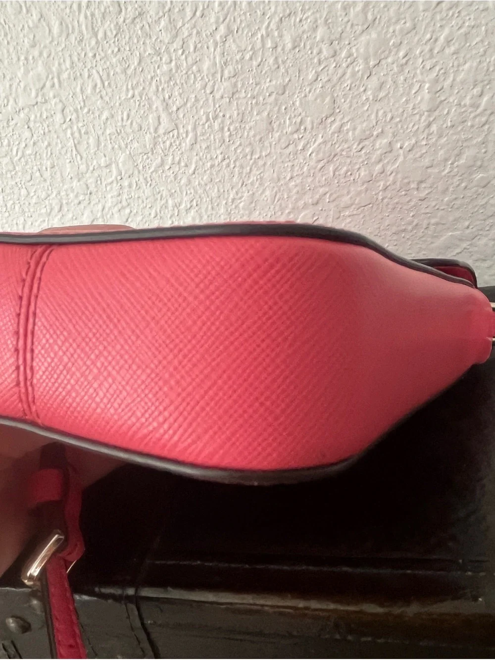 kate spade hot pink leather crossbody phone pouch
